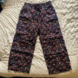 Floral Print Pants